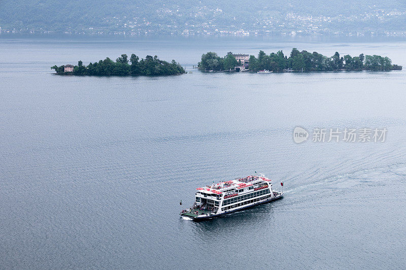 ferry和isole di Brissago